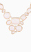 Mixed Stone Double Chain Necklace Thumb 3