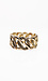 Gold Twisted Chain Bracelet Thumb 1