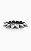 Silver Matte Spike Bracelet Thumb 1