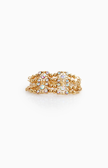 Royalty Iridescent Beaded Bracelet Slide 1