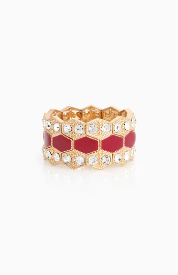 Geometric Honeycomb Bracelet Slide 1