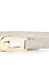 Ivory Belt with Gold Buckle Thumb 2