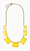 Rectangle Stone Necklace Thumb 1
