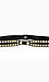 Studded Abstract Bow Belt Thumb 1