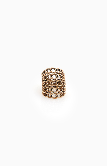 Chain Link Woven Ring Slide 1
