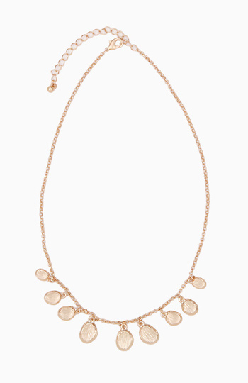 Thumbprint Charm Necklace Slide 1