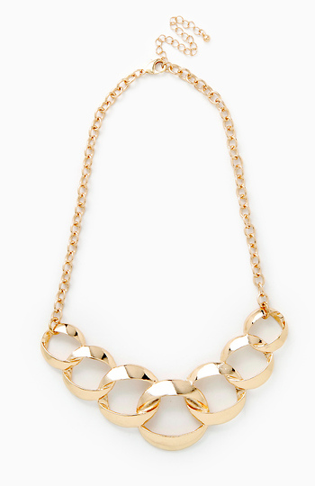 Gradual Chain Link Necklace Slide 1