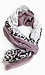 Tri Panel Leopard Print Scarf Thumb 1