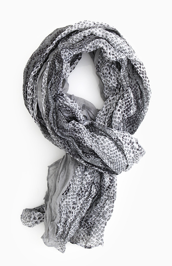 Snake Print Scarf Slide 1