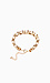 Gold Barrel Link Bracelet Thumb 3