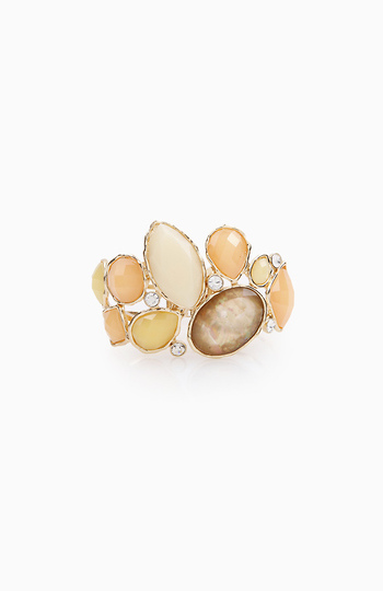 Stone Cluster Cuff Slide 1
