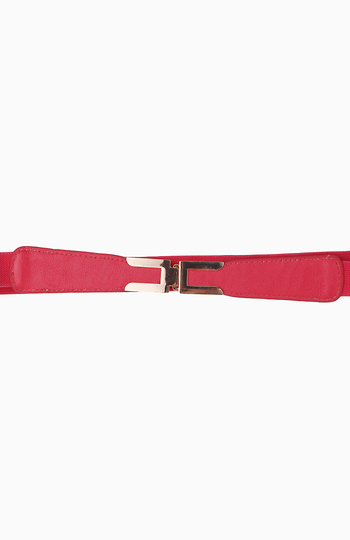 Black Stretch Buckle Belt Slide 1