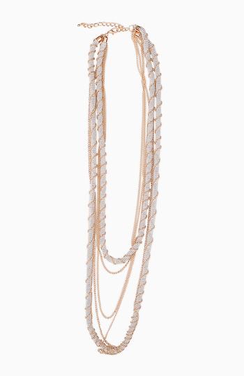 Wrapped Chain Necklace Slide 1