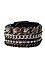Multi Chain Python Print Cuff Thumb 1