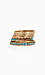 Embellished Turquoise Bangle Set Thumb 1