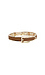 Tan Buckle Elastic Bangle Thumb 1