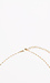 Opaque Black Stone Charm Necklace Thumb 2