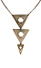 Tri Pyramid Necklace Thumb 3
