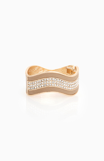 Art Deco Wave Cuff Slide 1