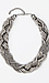 Cord & Bead Braided Statement Necklace Thumb 1