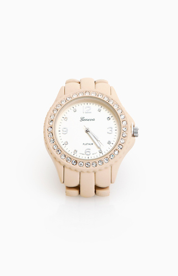Cobblestone Rhinestone Watch Slide 1