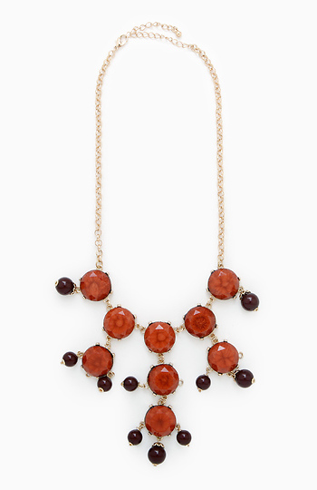 Autumn Stone Statement Necklace Slide 1