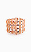Peachy Gold Stretch Bracelet Thumb 1