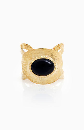 Hammered Black Eye Cuff Slide 1