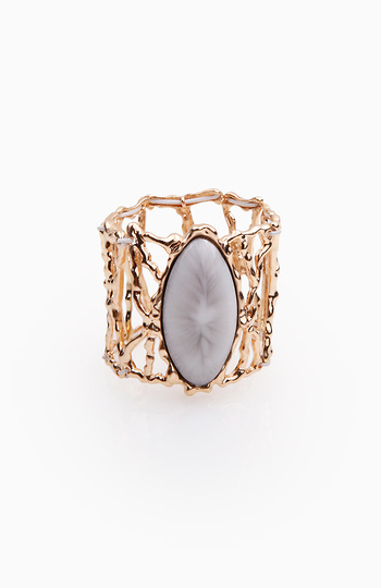 Whimsical Cutout Elastic Cuff Slide 1