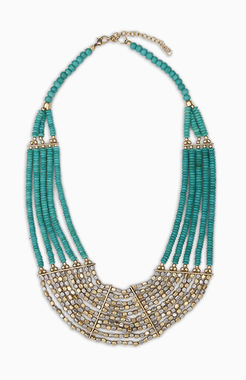 Turquoise Collar Necklace Slide 1