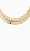 Gold Crescent Collar Necklace Thumb 3