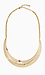 Gold Crescent Collar Necklace Thumb 1