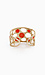 Orange Stone Honeycomb Cuff Thumb 3