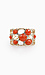 Orange Stone Honeycomb Cuff Thumb 1