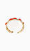 Orange Stone Honeycomb Cuff Thumb 4