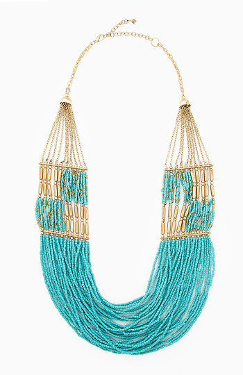 Tribal Inspired Tiered Necklace Slide 1