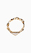 Oversized Chain Link Bracelet with Rhinestone Stud Thumb 4