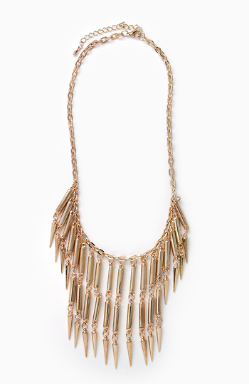 Spike Tassel Cascade Necklace Slide 1