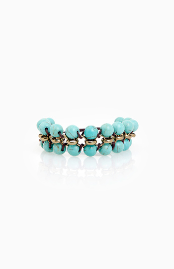 Native Turquoise Friendship Bracelet Slide 1