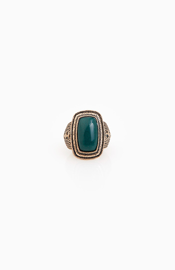 Goddess Engraved Ring Slide 1