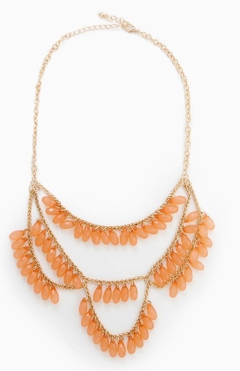Citrus Drop Tiered Necklace Slide 1