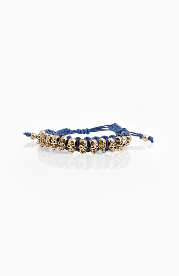 Pretty Skull Friendship Bracelet Slide 1
