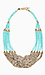 Tribal Beaded Statement Necklace Thumb 1