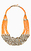 Tribal Beaded Statement Necklace Thumb 1