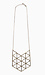 Geometric Shield Statement Necklace Thumb 1