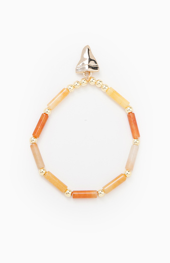 Shark Tooth Stretch Bracelet Slide 1