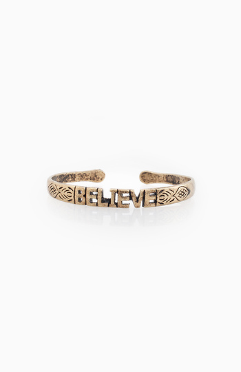 Believe Cuff Slide 1
