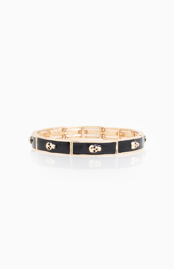 Floating Skull Bracelet Slide 1
