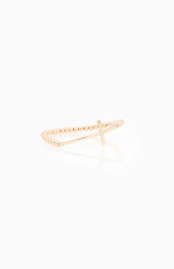 Beaded Cross Bracelet Slide 1