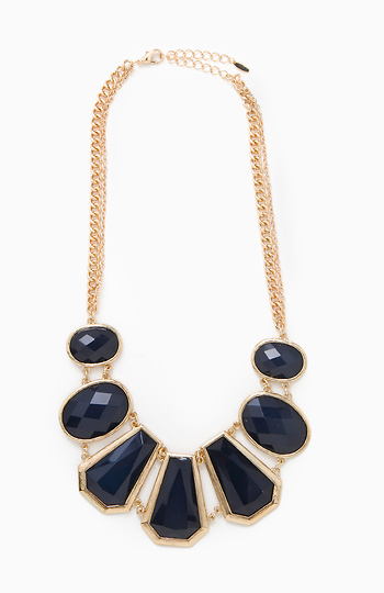 Statement Stone Princess Necklace Slide 1